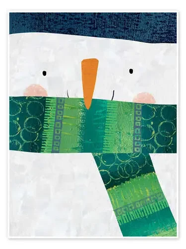 Snowman de Charlotte Pepper Advocate Art