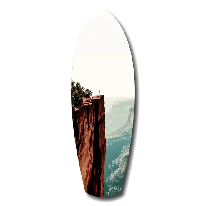 Solitude Glass Wall Art – 12 » X 35 «
