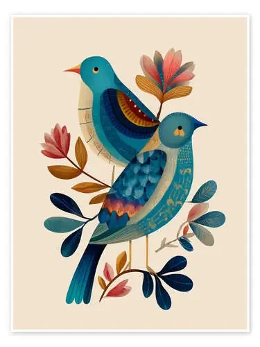 Songbirds Among Blossoms de Branka Kodžoman