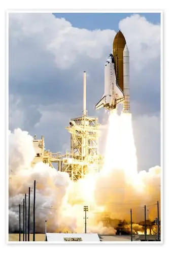 Space shuttle Atlantis launches de NASA Stocktrek Images