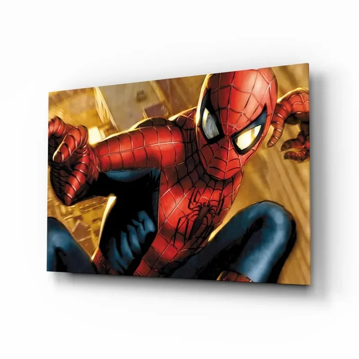 Spider Glass Wall Art – 28.5 » x 18 «