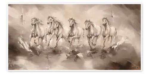 Spirit of Running Horses de Isabella Karolewicz