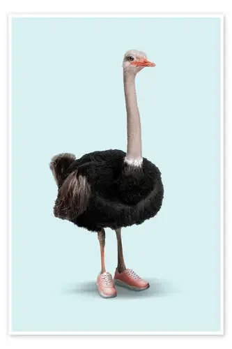 Sporty Ostrich de Jonas Loose