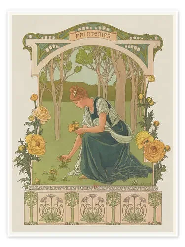 Spring de Elisabeth Sonrel Nook Vintage Archive