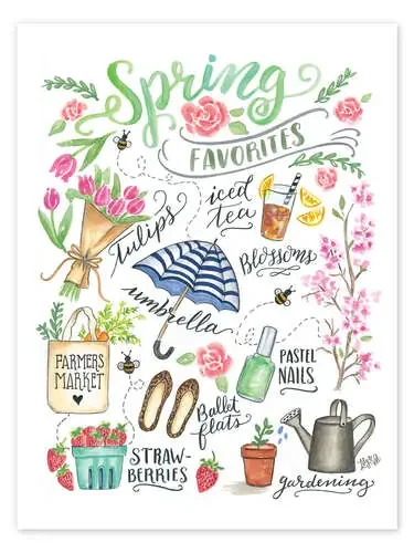 Spring Favorites de Lily & Val MGL Licensing