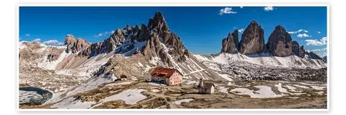 Spring panorama Three peaks de Achim Thomae