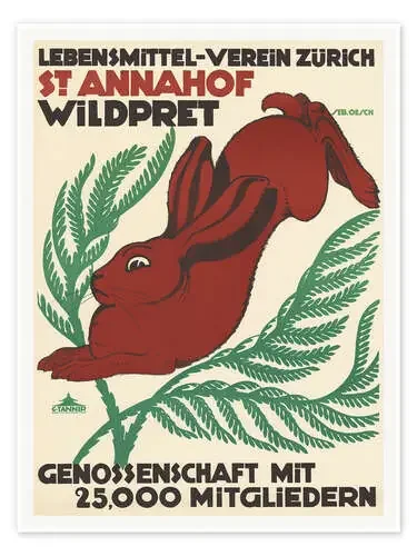 St. Annahof – Wildpret (alemán) de Sebastian Oesch Nook Vintage Archive