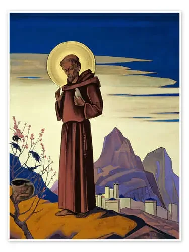 St .. Francis de Nicholas Roerich Master Collection