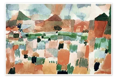 St.Germain near Tunis de Paul Klee akg-images