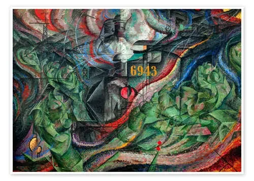 States of Mind 1912 – The Farewells II de Umberto Boccioni akg-images