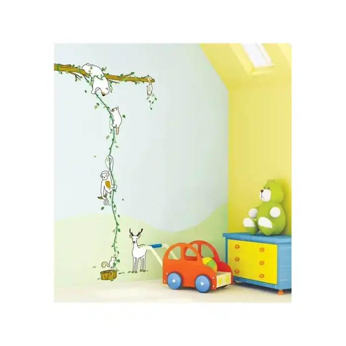 STICKER ANIMAL FRIENDS IN FOREST JUNGLE DP-08189
