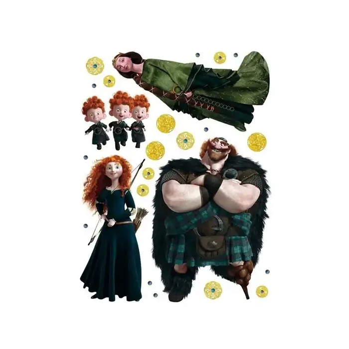 STICKER DISNEY BRAVE DK-1700