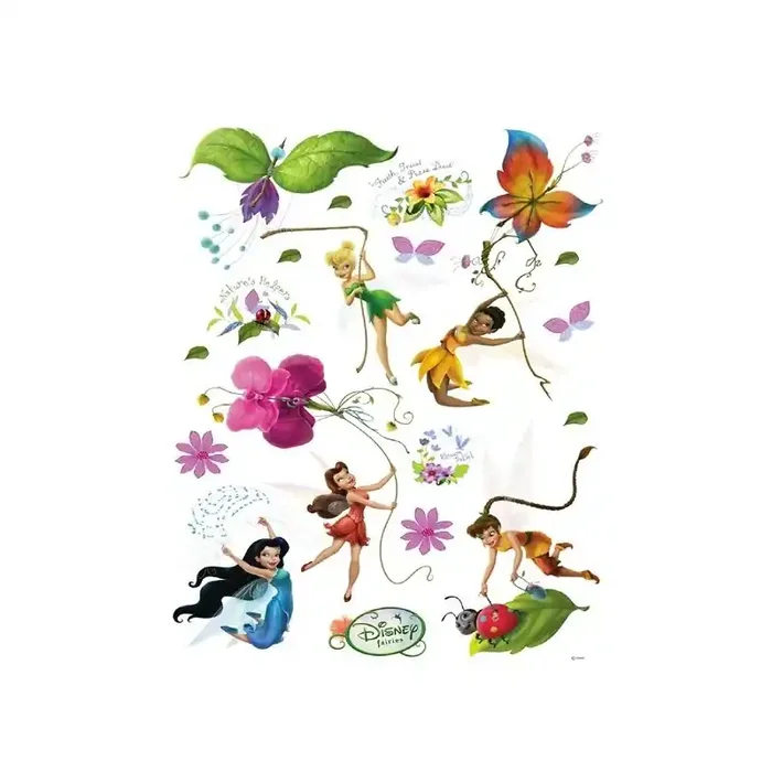 STICKER DISNEY FAIRIES & FLOWER DK-883