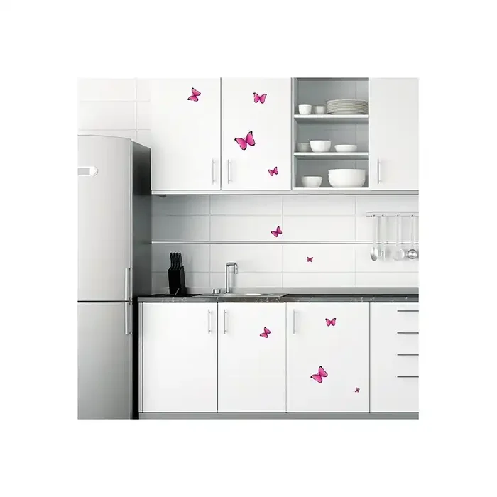 STICKER PINK BUTTERFLIES DS-08244