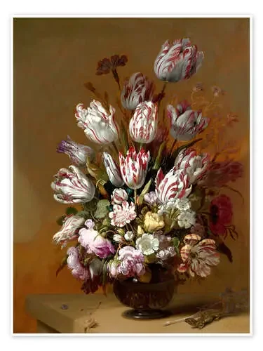 Still Life with Flowers de Hans Bollongier Master Collection