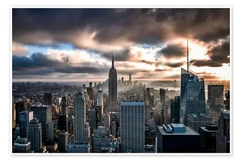 Stormy day New York de Sören Bartosch