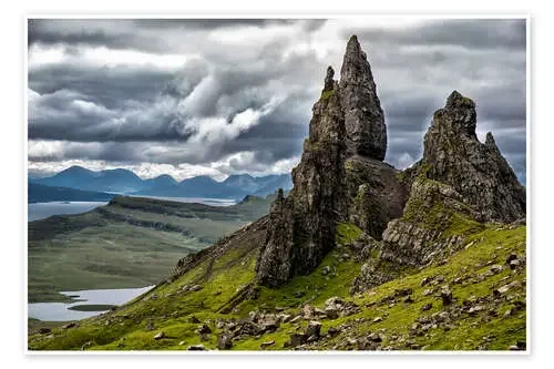 Storr, Isla de Skye, Escocia de Walter Quirtmair