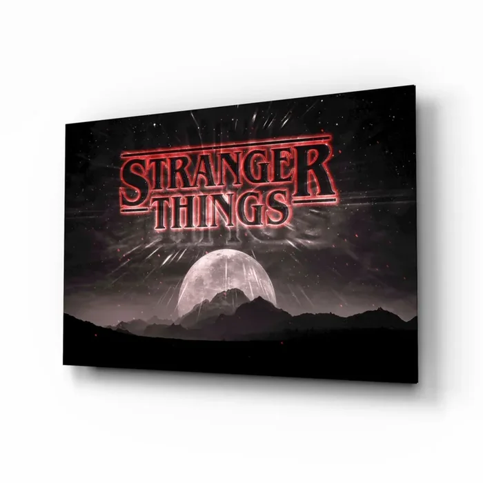 Stranger Things Glass Wall Art – 28.5 » x 18 «