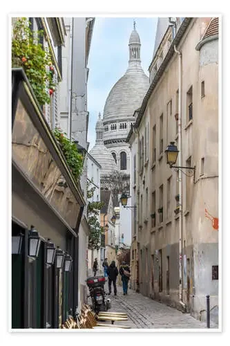 Streets of Montmartre Paris de FineArt Panorama