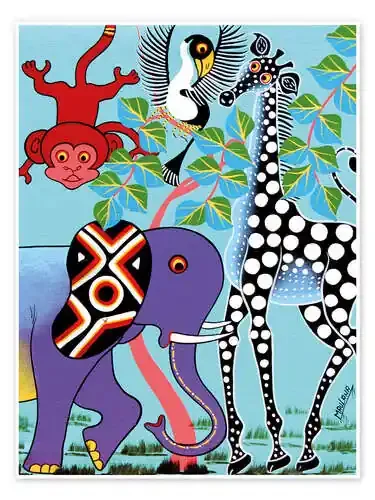 Strong monkeys meeting de Maulana Tanzania Art & Licensing