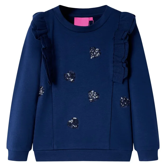 Sudadera infantil azul marino 92 (12)