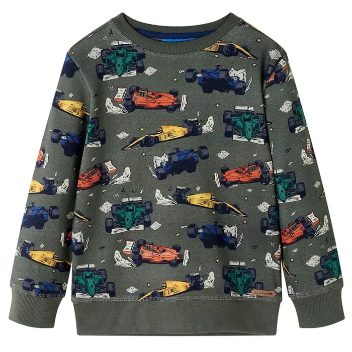 Sudadera infantil caqui 92 (3)