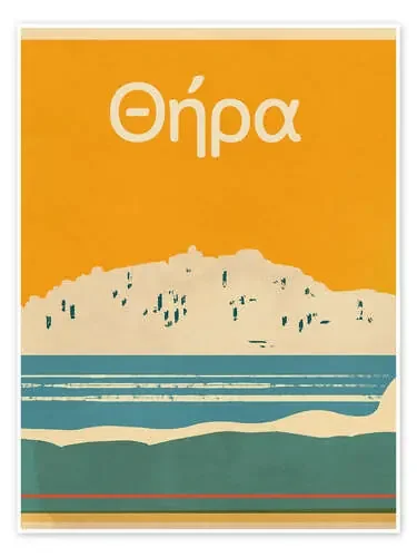 Summer Abroad – Thira on Santorini de Jacob Green World Art Group