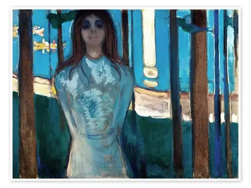 Summer Night. The Voice. 1896 de Edvard Munch Master Collection