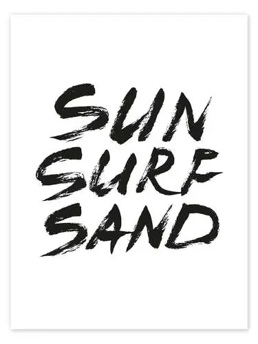 Sun Surf Sand de Typobox Editors Choice