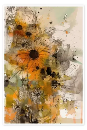 Sunflowers Forever II de UtArt