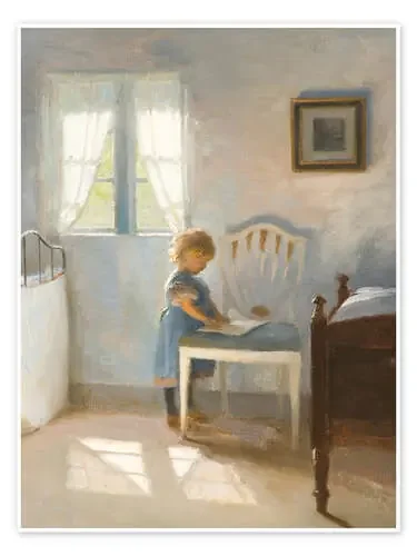 Sunlight in the nursery de Peter Vilhelm Ilsted akg-images