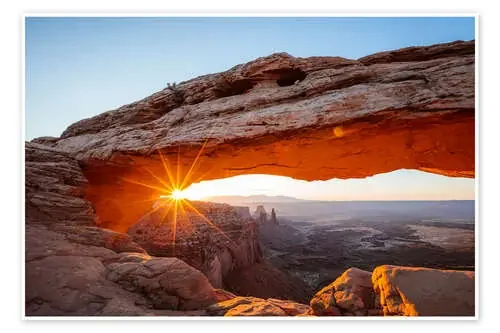 Sunrise at Mesa Arch, Canyonlands National Park, Utah, USA de Matteo Colombo