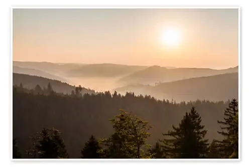 Sunrise on the Schliffkopf in the Black Forest de Dieterich Fotografie