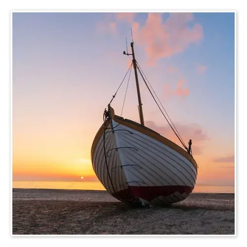 Sunset at the Danish coast de Daniel Gastager