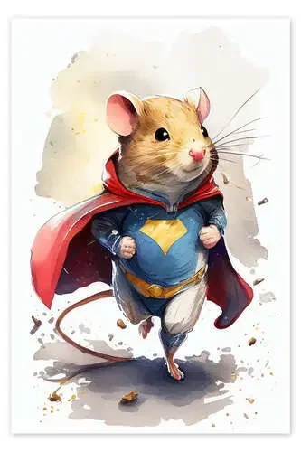Superhero Hamster de Dreamscapes