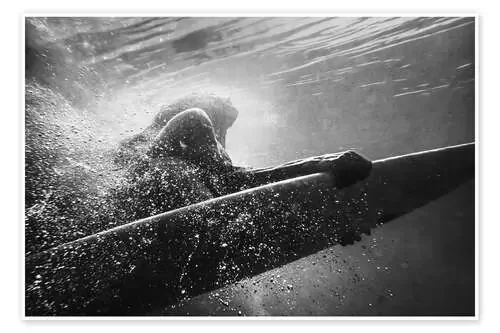 Surfista bajo el agua de Ben Welsh Design Pics