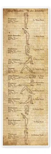 Surya Namaskara (Saludo del sol) de Sharma Satyakam