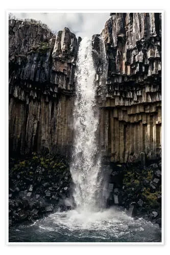 Svartifoss, Black waterfall, Iceland Editors Choice