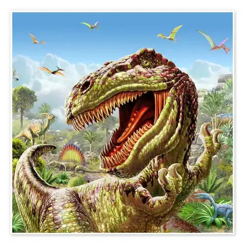 T-Rex & Dinosaurs de Adrian Chesterman MGL Licensing