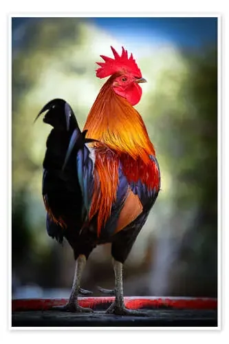 Tail feathers of a rooster Editors Choice