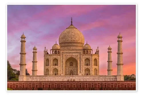 Taj Mahal, India de Mike Clegg Photography