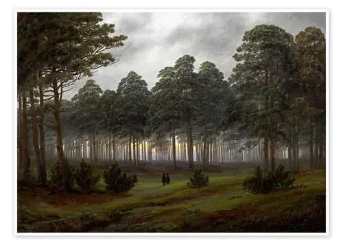 Tarde de Caspar David Friedrich Master Collection