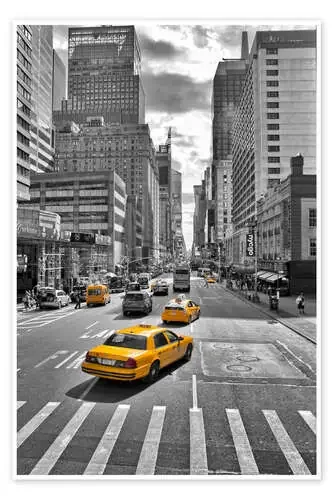 Taxi amarillo de Nueva York de Marcus Klepper