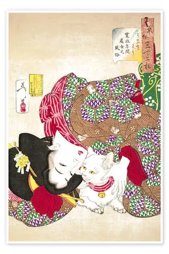 Teasing the Cat de Tsukioka Yoshitoshi Master Collection