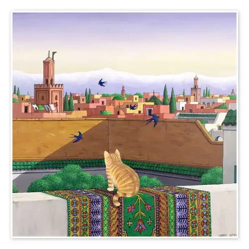 Tejados de Marrakech de Larry Smart Bridgeman Images