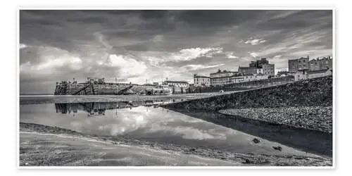 Tenby Harbour Reflections de Simon West