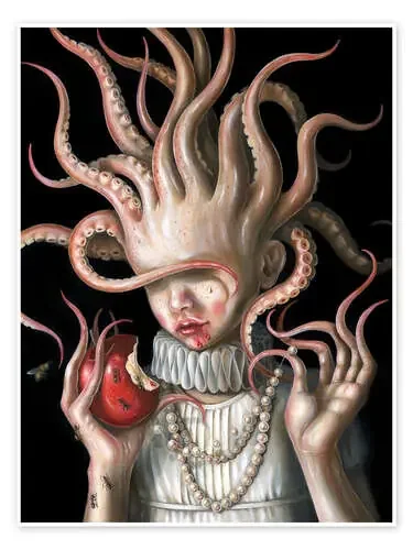 Tentacle Girl de Hanna Jaeun