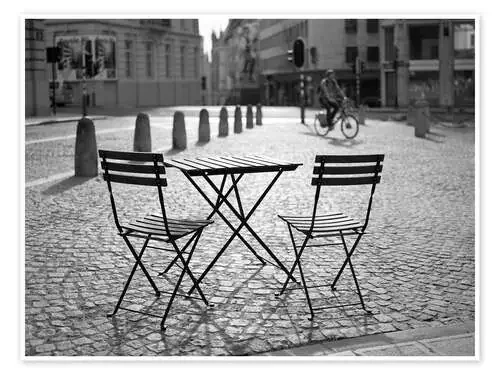 Terraza de un café de París I de Jan Christopher Becke