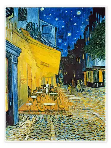Terraza del café por la noche de Vincent van Gogh akg-images