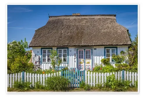 Thatched cottage on the Baltic Sea de Christian Müringer